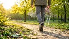 Studien zeigen, dass ein solcher «faule» Spaziergang 20 % effizienter Fett verbrennt.